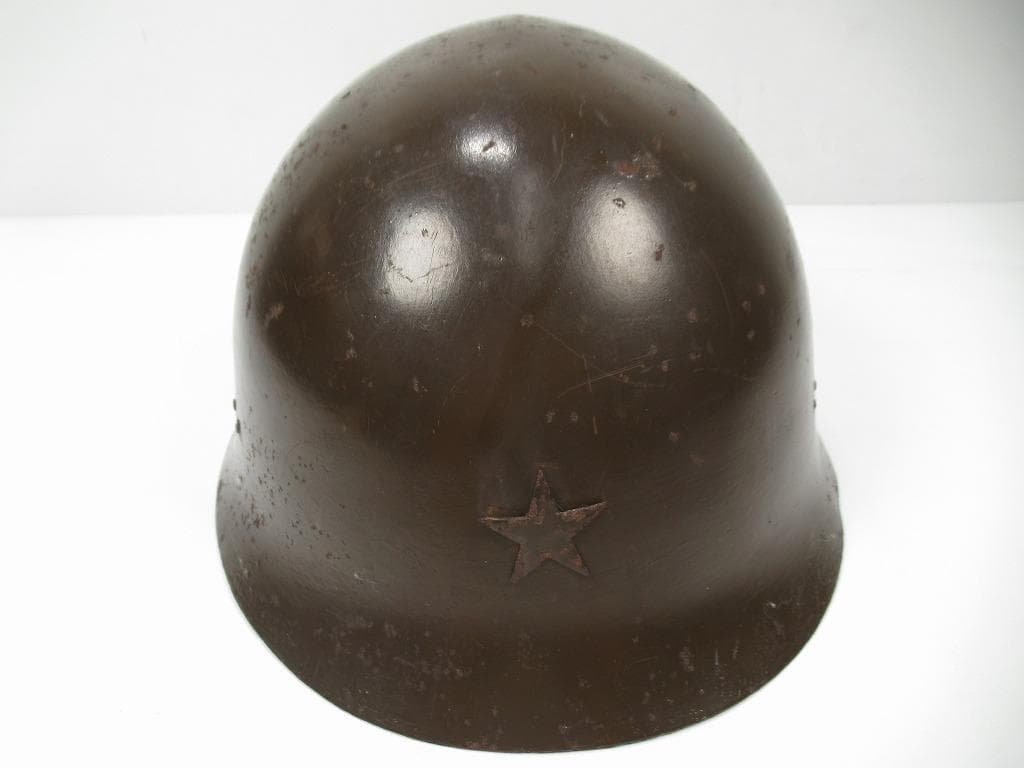 日本陸軍　九〇式鉄帽　鉄兜　当時もの