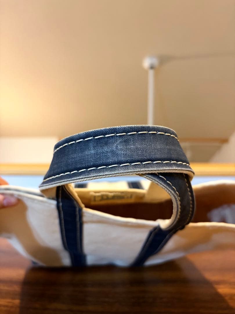 Navy 70s ガイド1本 ギザタグ エルエルビーントートバッグ