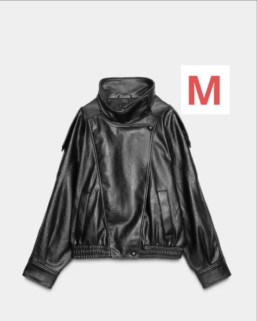 ZARA ザラ　フェイクレザージャケット　新品、未使用