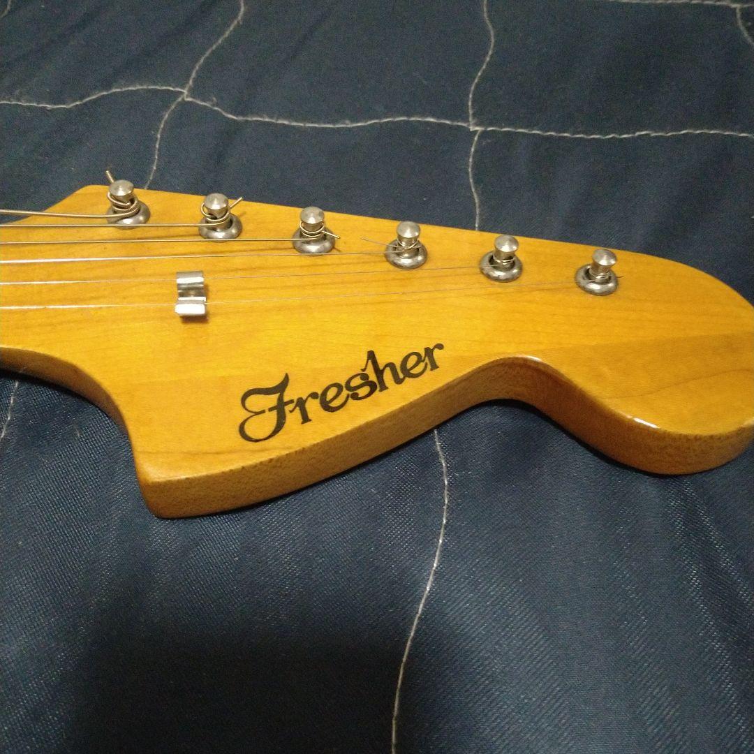 Fresher エレキギター ストラトキャスタータイプ 黒