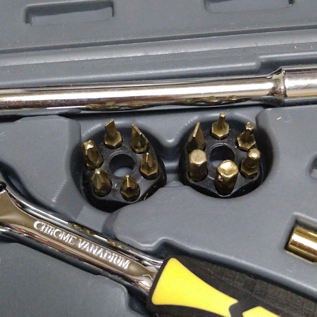 chrome vanadium ソケットレンチ+ドライバーセット