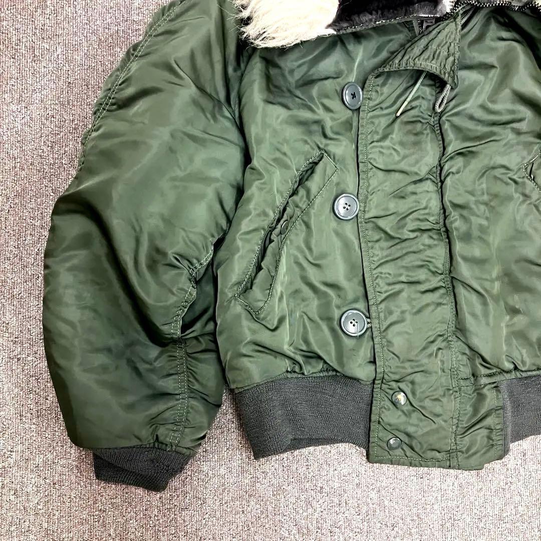 希少【米軍実物】80s n2b フライトジャケット アルファインダストリーズ