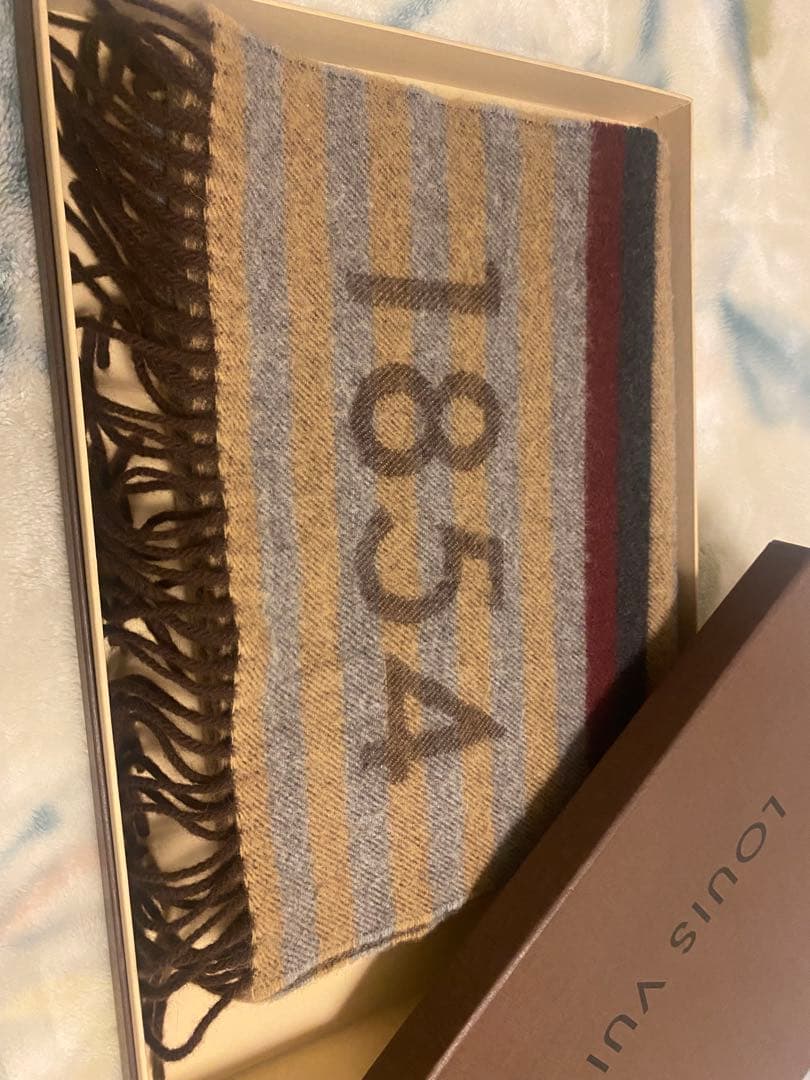 ルイヴィトン LOUIS VUITTON 1854 マフラー