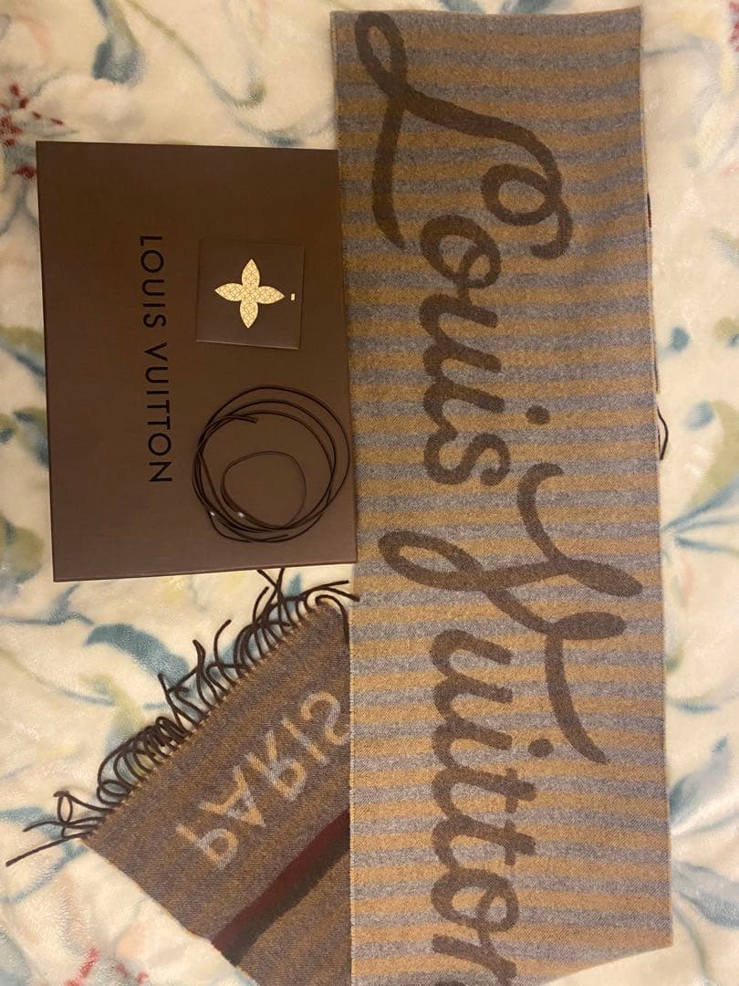 ルイヴィトン LOUIS VUITTON 1854 マフラー