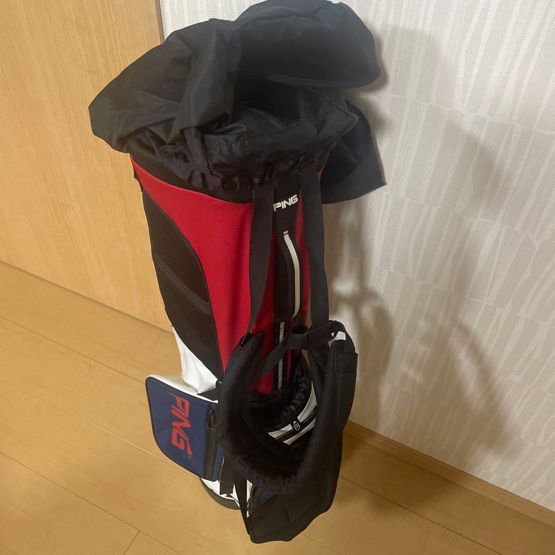 PING キャディバッグ　MASCOT 8.5型　2.0kg トリコロール