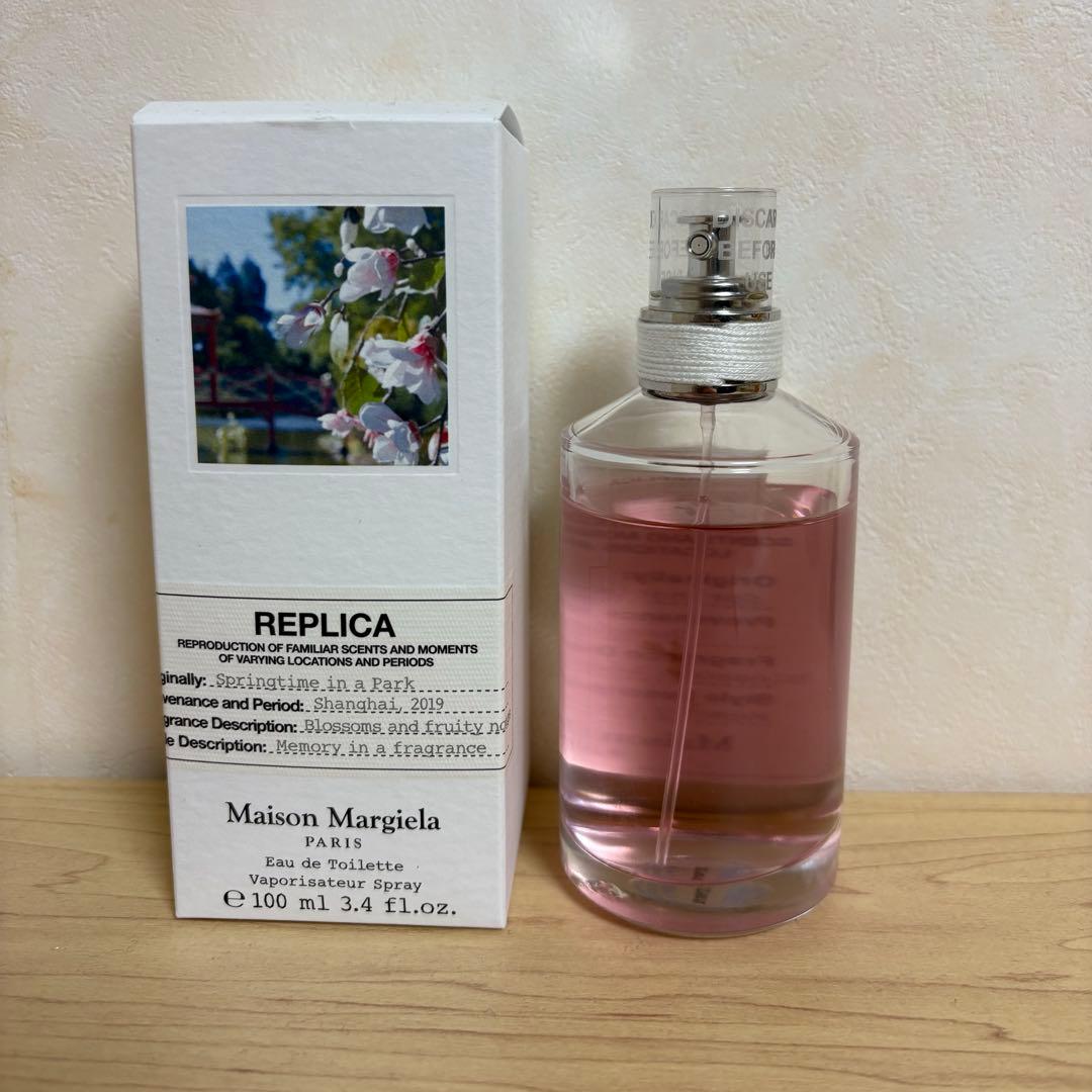 【値下げ可】メゾンマルジェラレプリカ スプリングタイムインアパーク　100ml