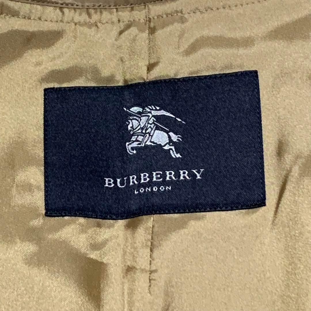 極美品　バーバリーロンドン　4XL 着丈120 トレンチ　カシミヤ混　ベルト