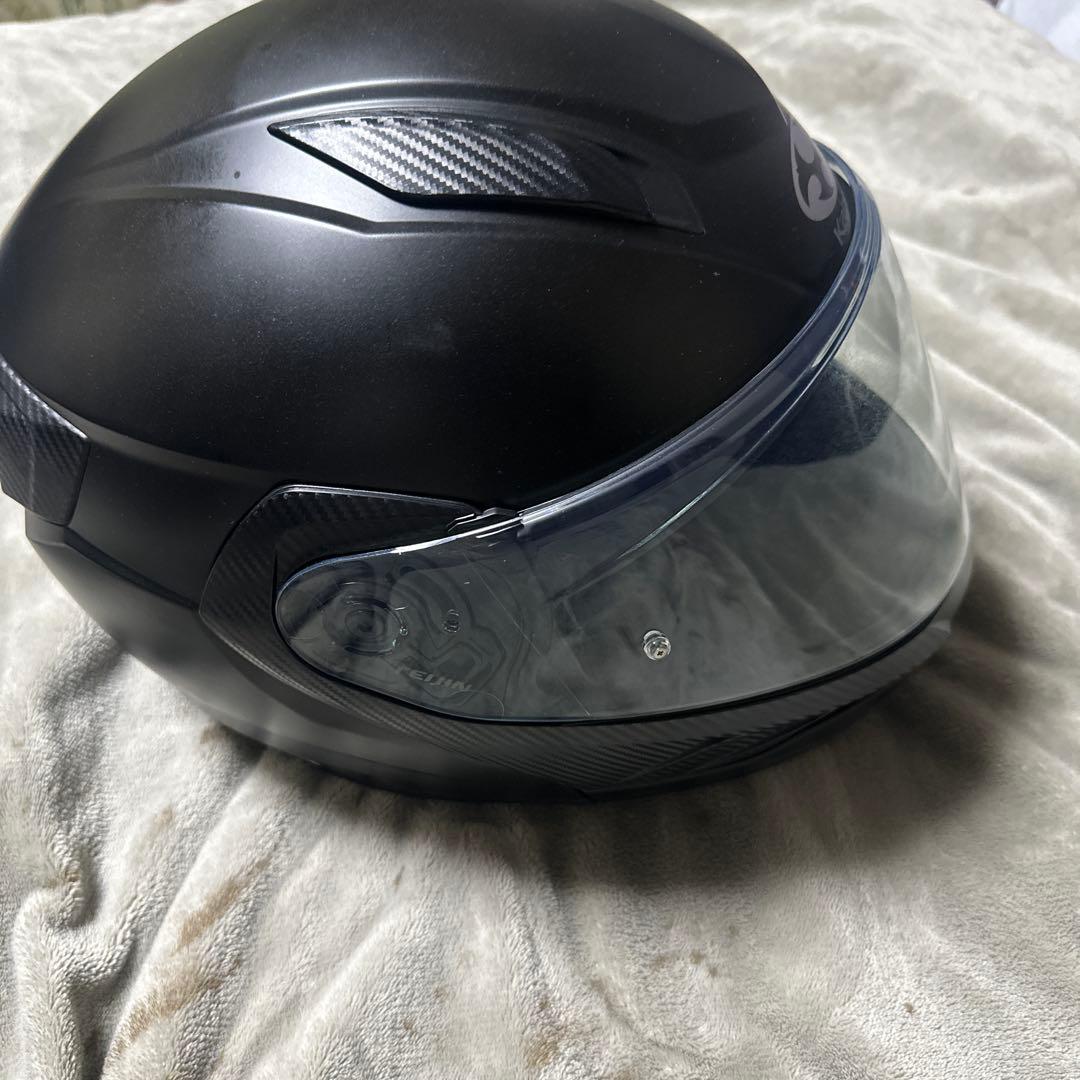 Kabuto Ryuki システムフルフェイスヘルメット マットブラックＬ