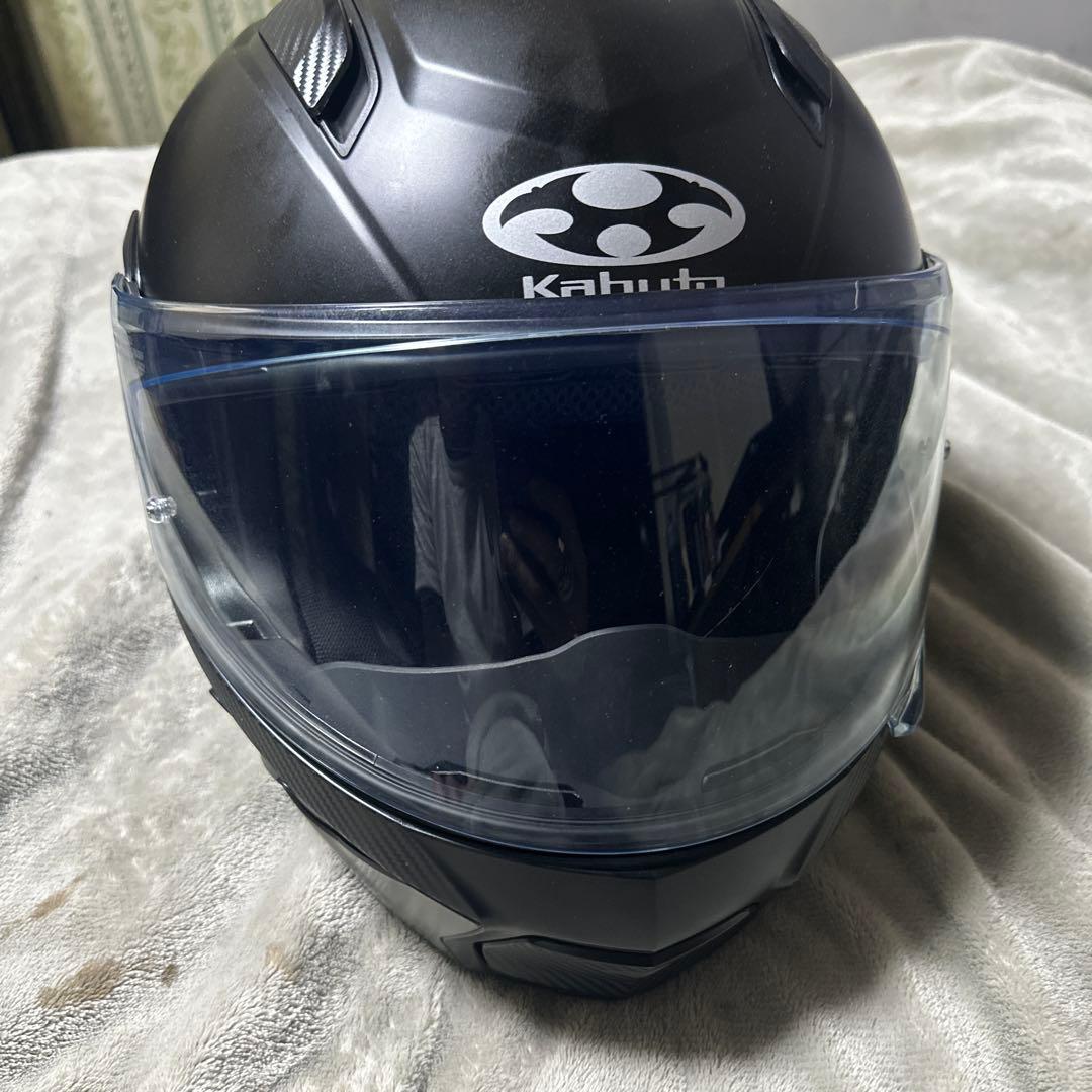 Kabuto Ryuki システムフルフェイスヘルメット マットブラックＬ