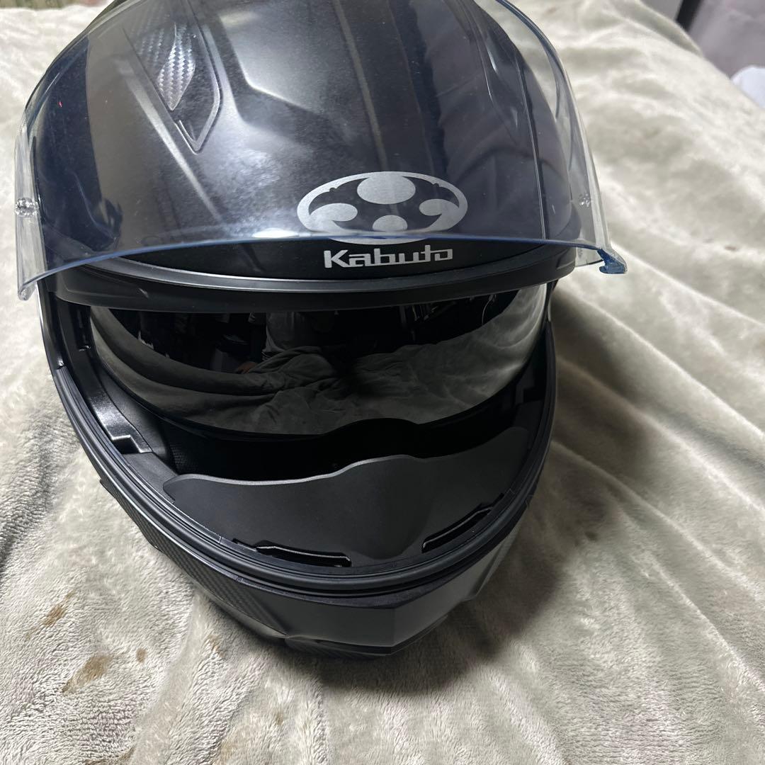 Kabuto Ryuki システムフルフェイスヘルメット マットブラックＬ