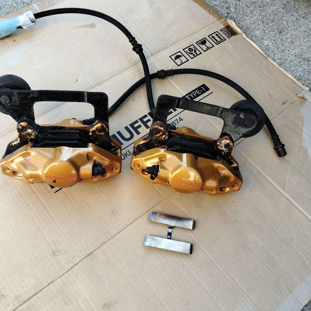 インプレッサGDB【涙目】リア用　brembo （ブレンボ）