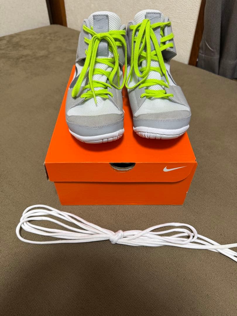 ナイキ　NIKE ボクシングシューズ レスリングシューズ　箱、紐付き　27cm