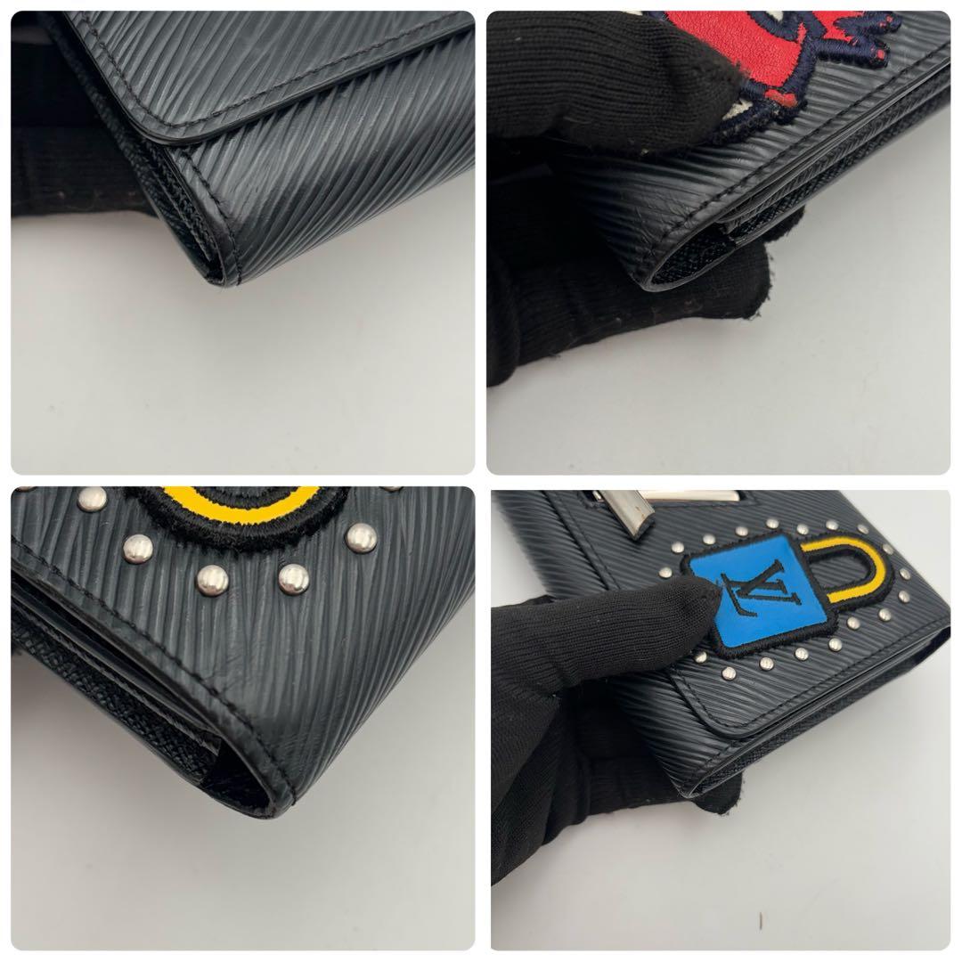 【レア・美品】ルイヴィトン ポルトフォイユ・ツイスト パッチ エピ 長財布