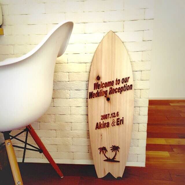 特大サーフボード 文字入れます ウェルカムボード 結婚式 寄せ書き