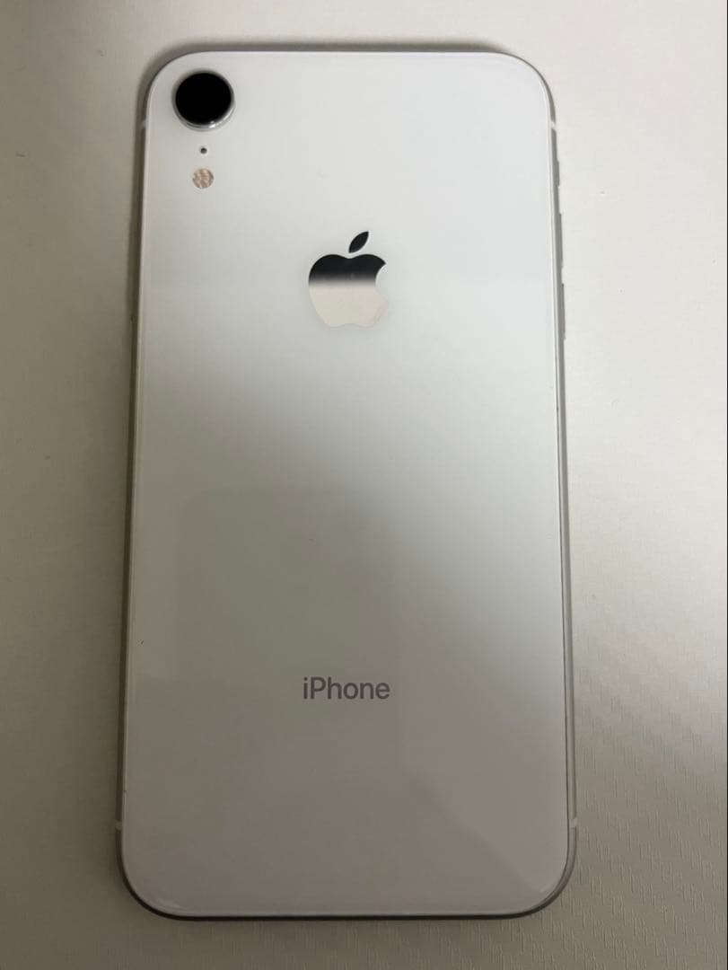 iPhone XR 128GB ホワイト　バッテリー76%