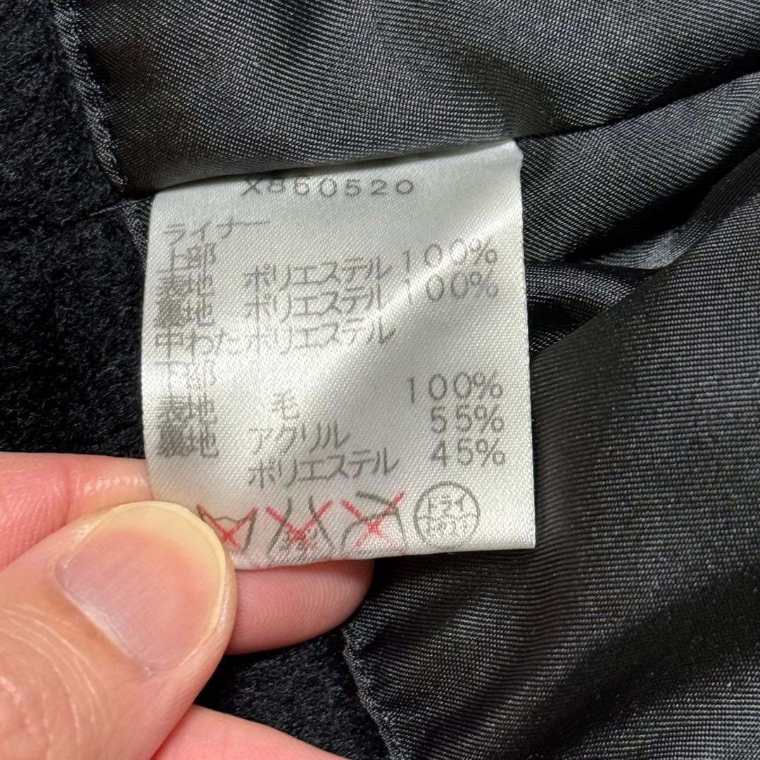 A.A.R ヨウジヤマモト　トレンチコート　黒　モード　アーカイブ
