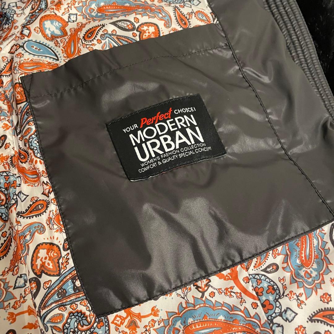 【美品】SKINNWILLE リアルファー付ダウンコート M ブラック ロシア製