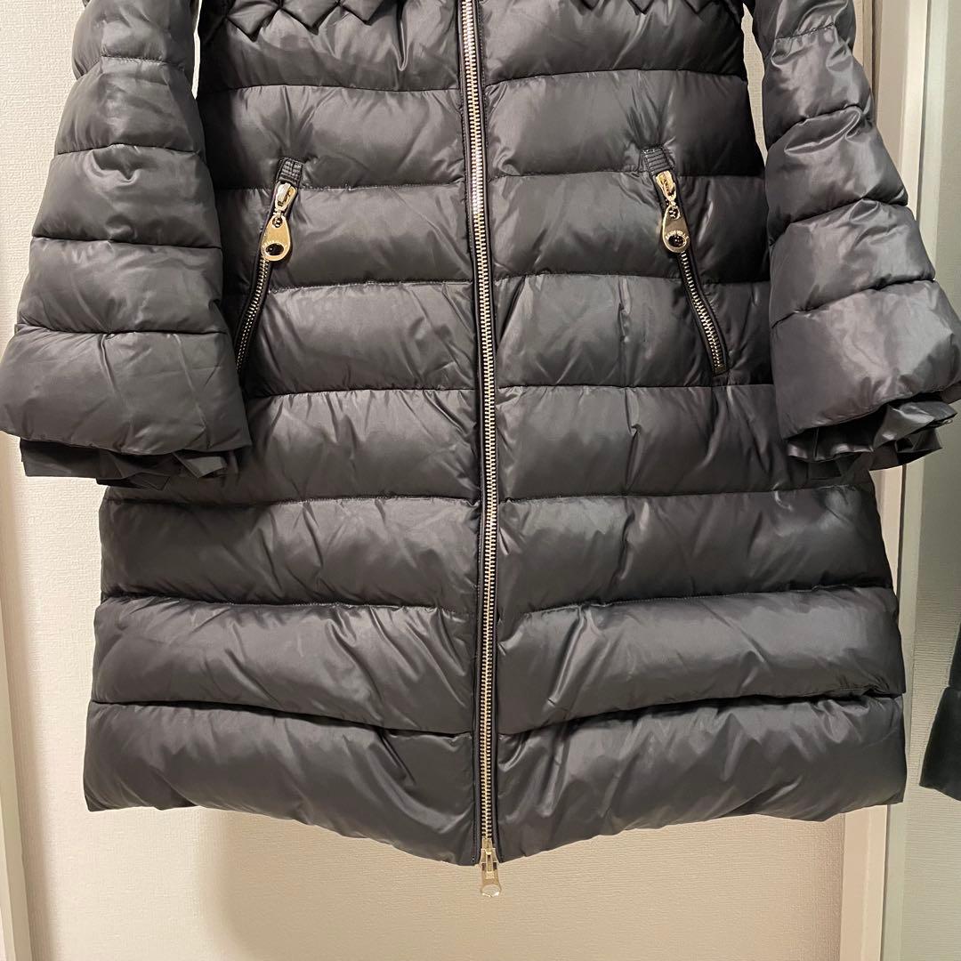 【美品】SKINNWILLE リアルファー付ダウンコート M ブラック ロシア製
