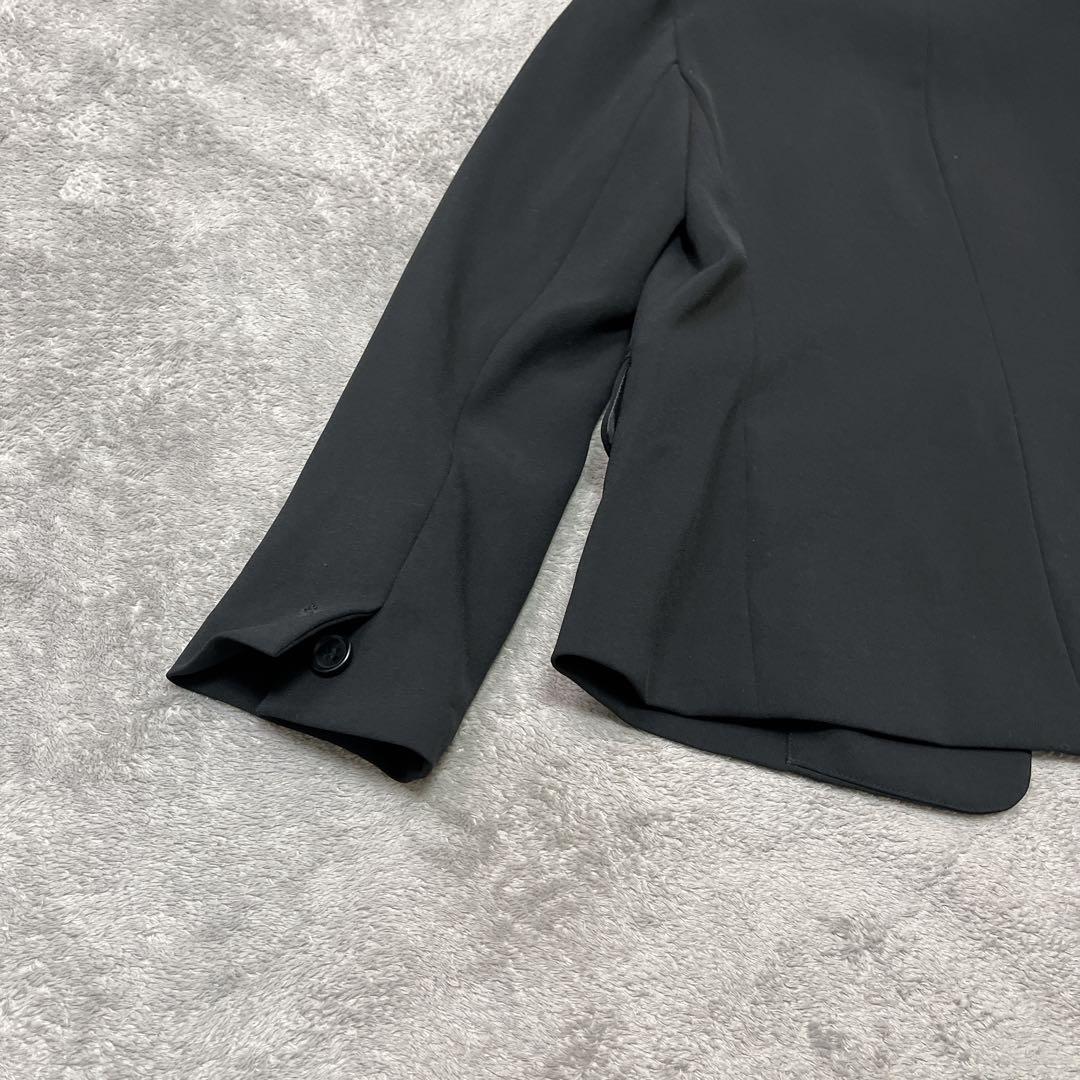 美品PLST プラステ　レディースビジネス　ノーカラースーツ　パンツセットアップ