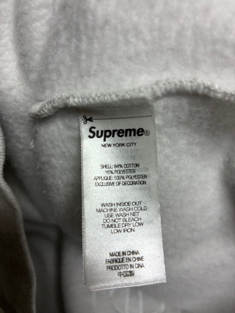 トップス Supreme Satin Applique Hooded Sweatshirt