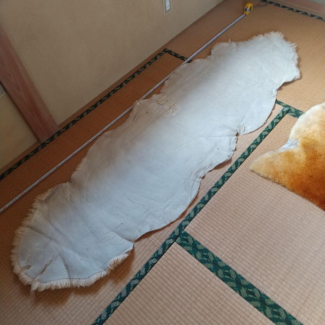 毛皮敷物 ムートン４枚
