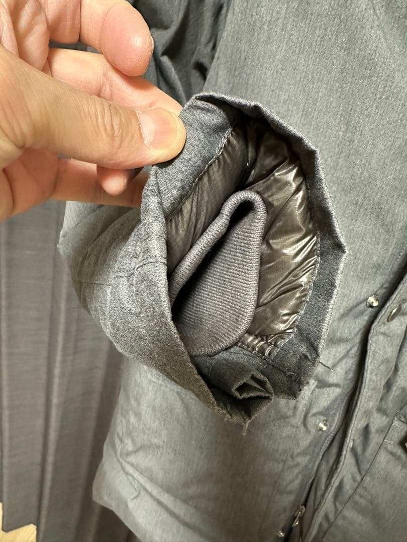 NORTH FACE ノースフェイス パープルレーベル グレー M