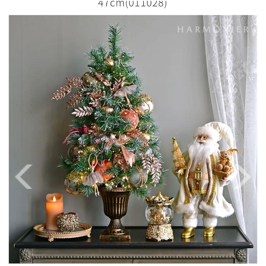 【新品】クリスマス サンタクロース ハルモニア 人形 47cm
