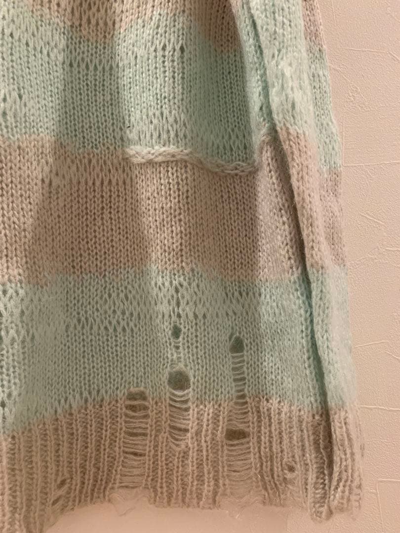 Acne Studios ダメージボーダーニット　セーター　未使用