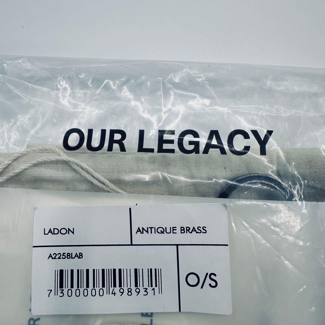 Our Legacy Ladon アワーレガシー ネックレス ローズ着用 金色