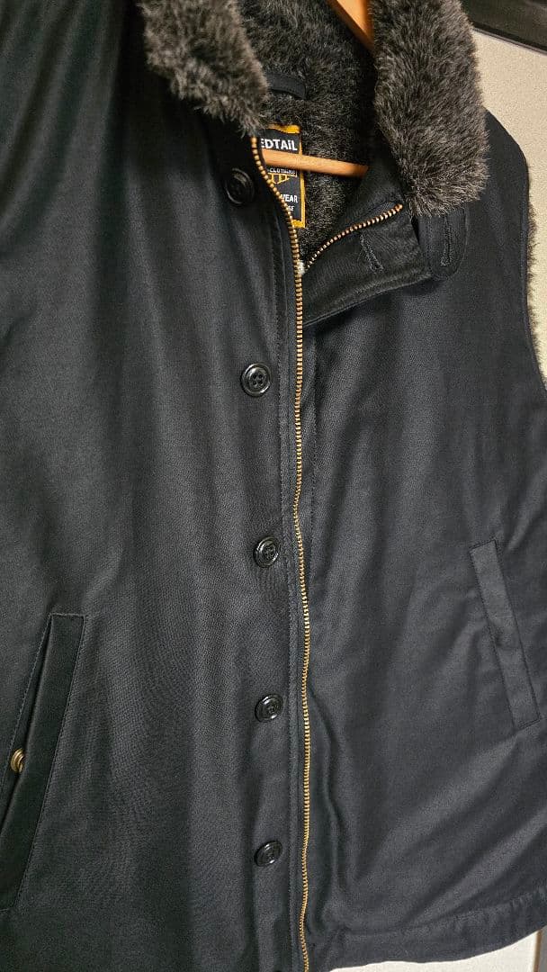 Red Tail レッドテイル VN-1 MC VEST〔Black〕