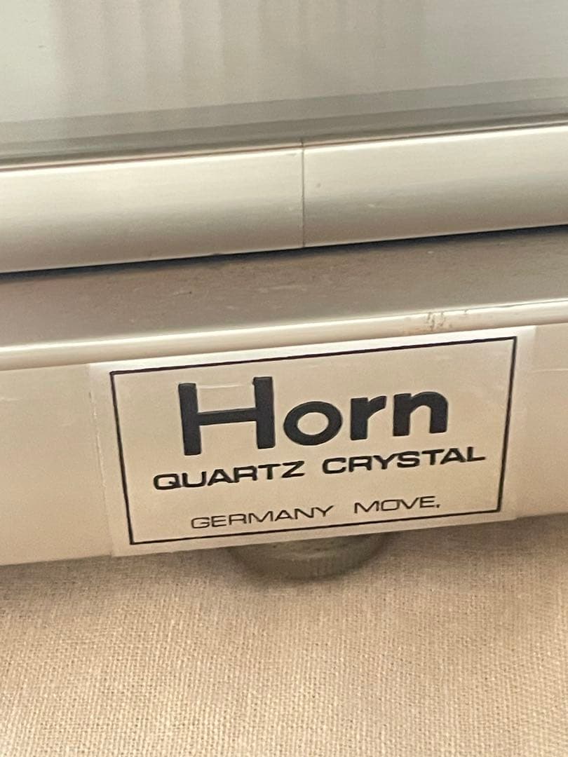 Horn Quartz置き時計 ドイツ製