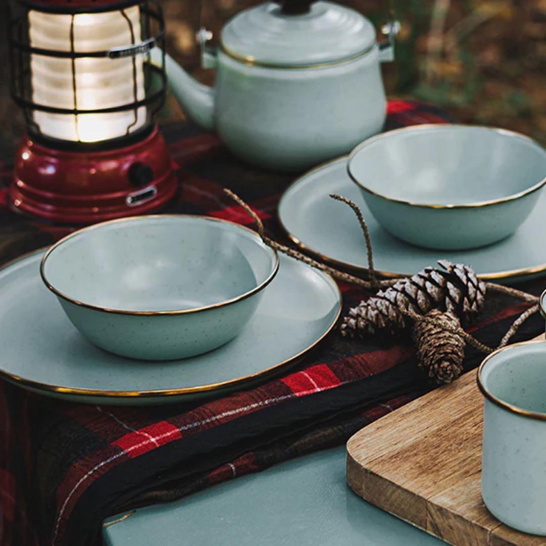 Barebones ベアボーンズ エナメル食器4種8点セット