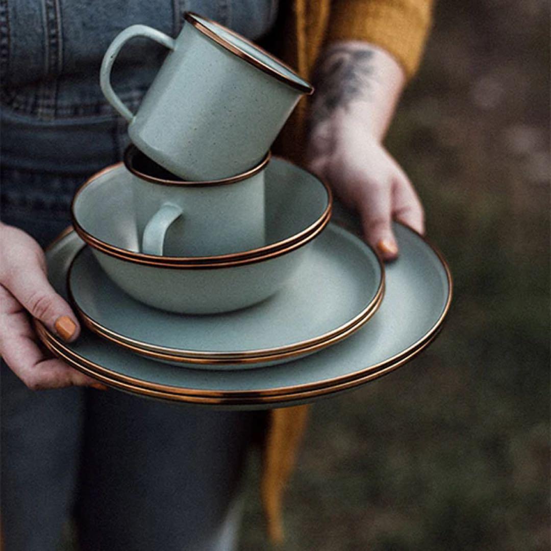 Barebones ベアボーンズ エナメル食器4種8点セット