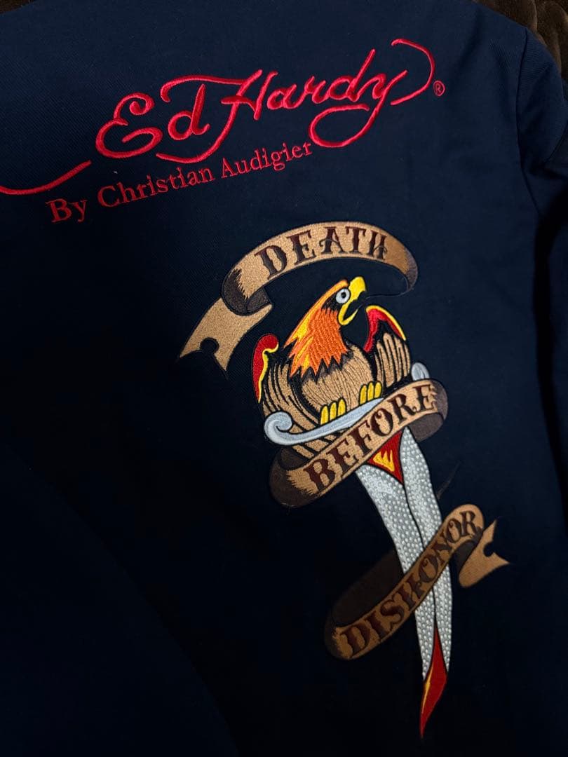 EdHardy テーラードジャケット スカル 日本限定スカジャン vintage