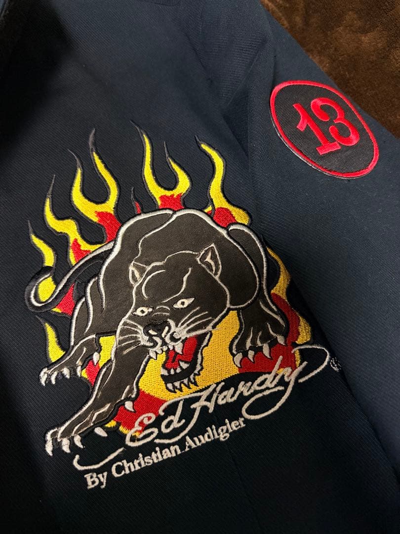 EdHardy テーラードジャケット スカル 日本限定スカジャン vintage