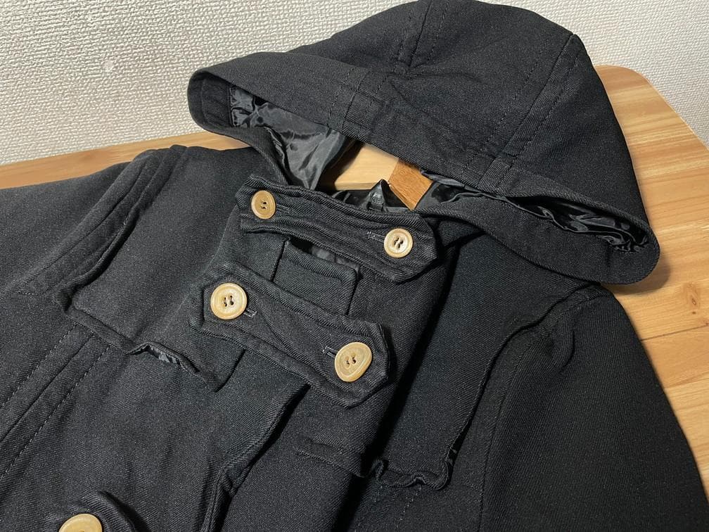 comme des garcons　コムデギャルソン 　ポリ縮絨 ダッフルコート