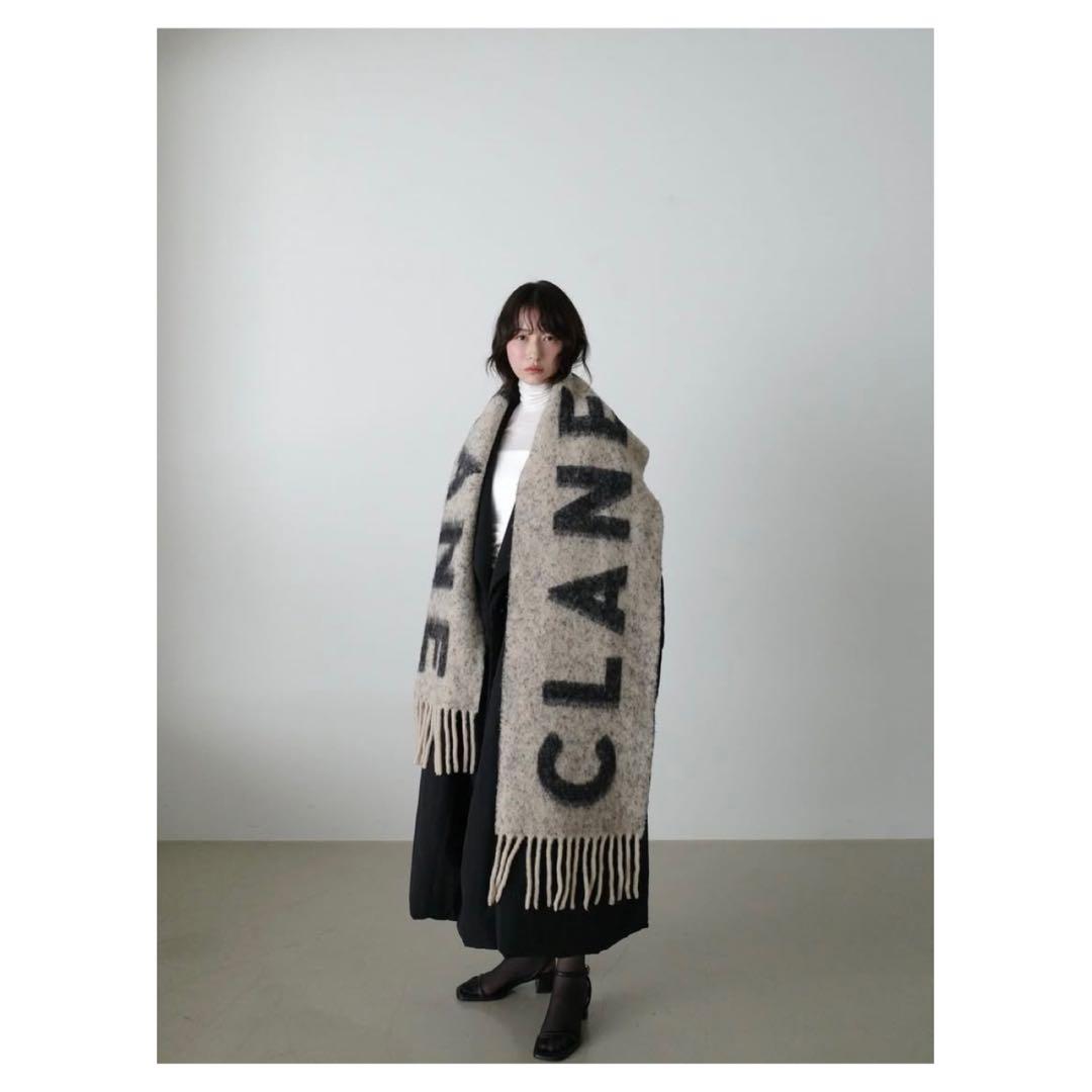 今季◇CLANE◇CLANE LOGO MUFFLER