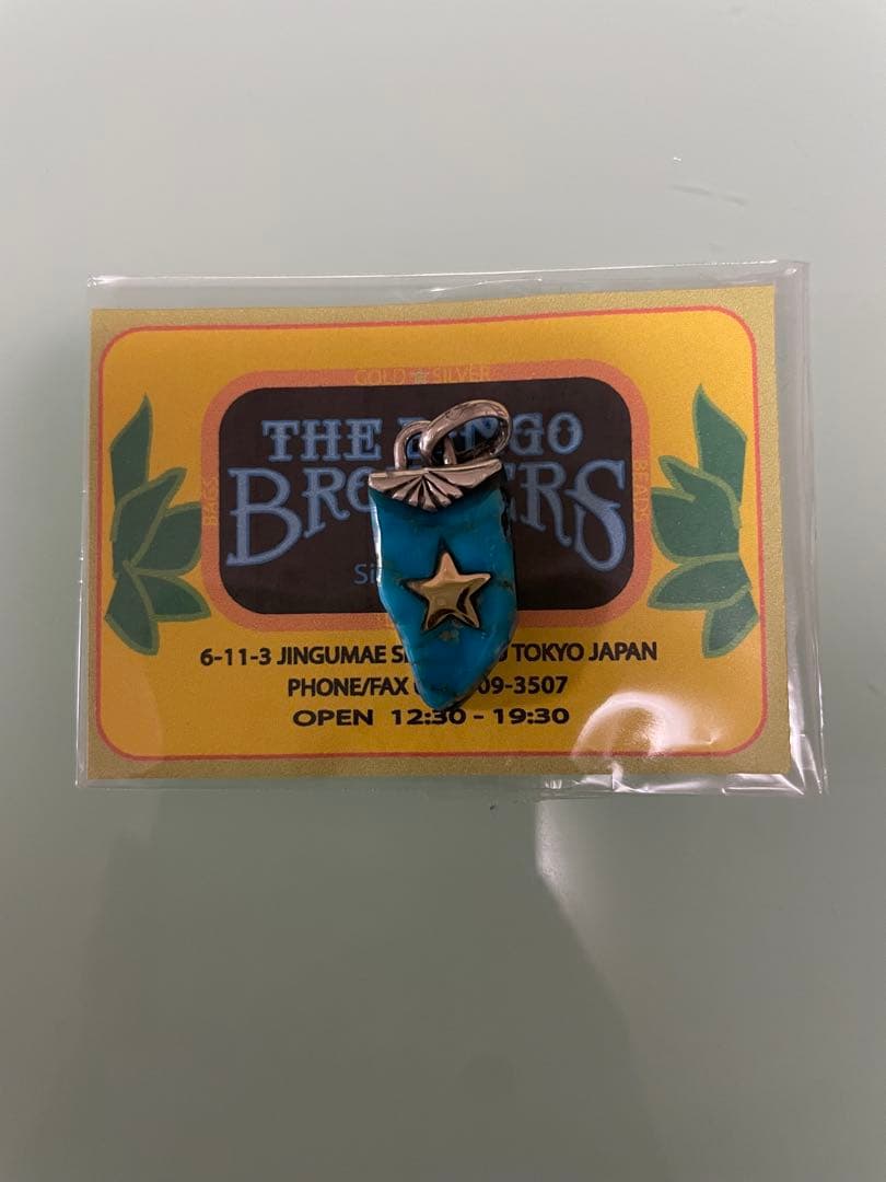 THE BINGO BROTHERS 18k ペンダントラーメンマン