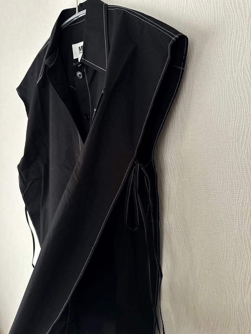 【新品】MM6 MaisonMargiela ブラック シャツ ベスト