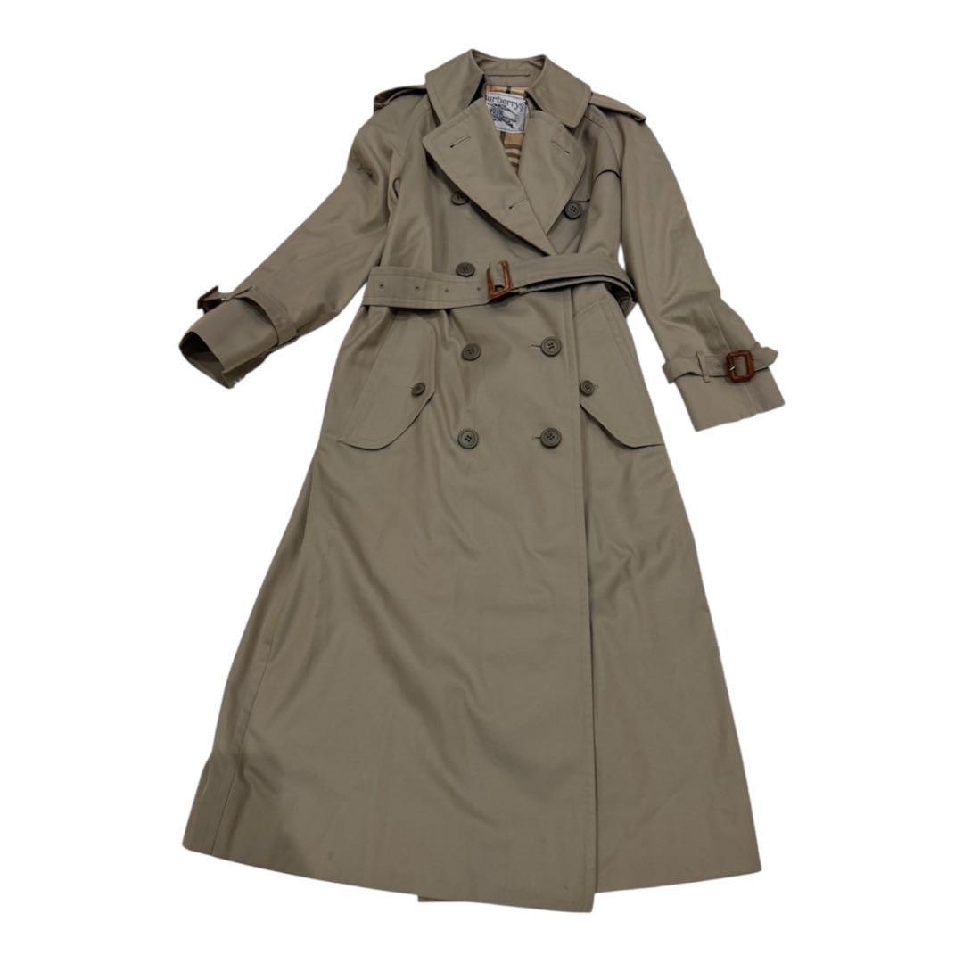 バーバリー BURBERRY 玉虫色　トレンチコート ノバチェック 白タグ