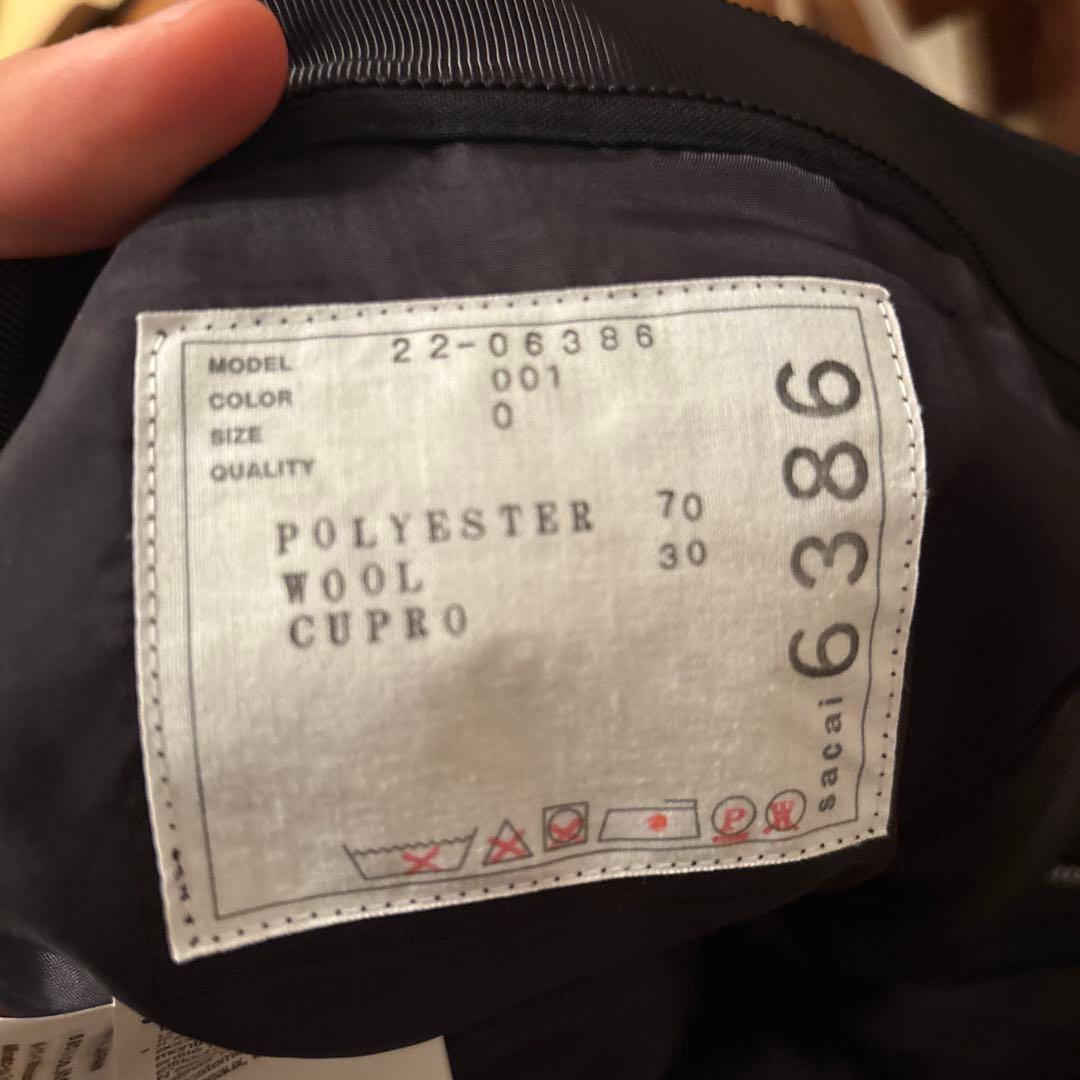 【Sacai】フレアパンツ　スラックス