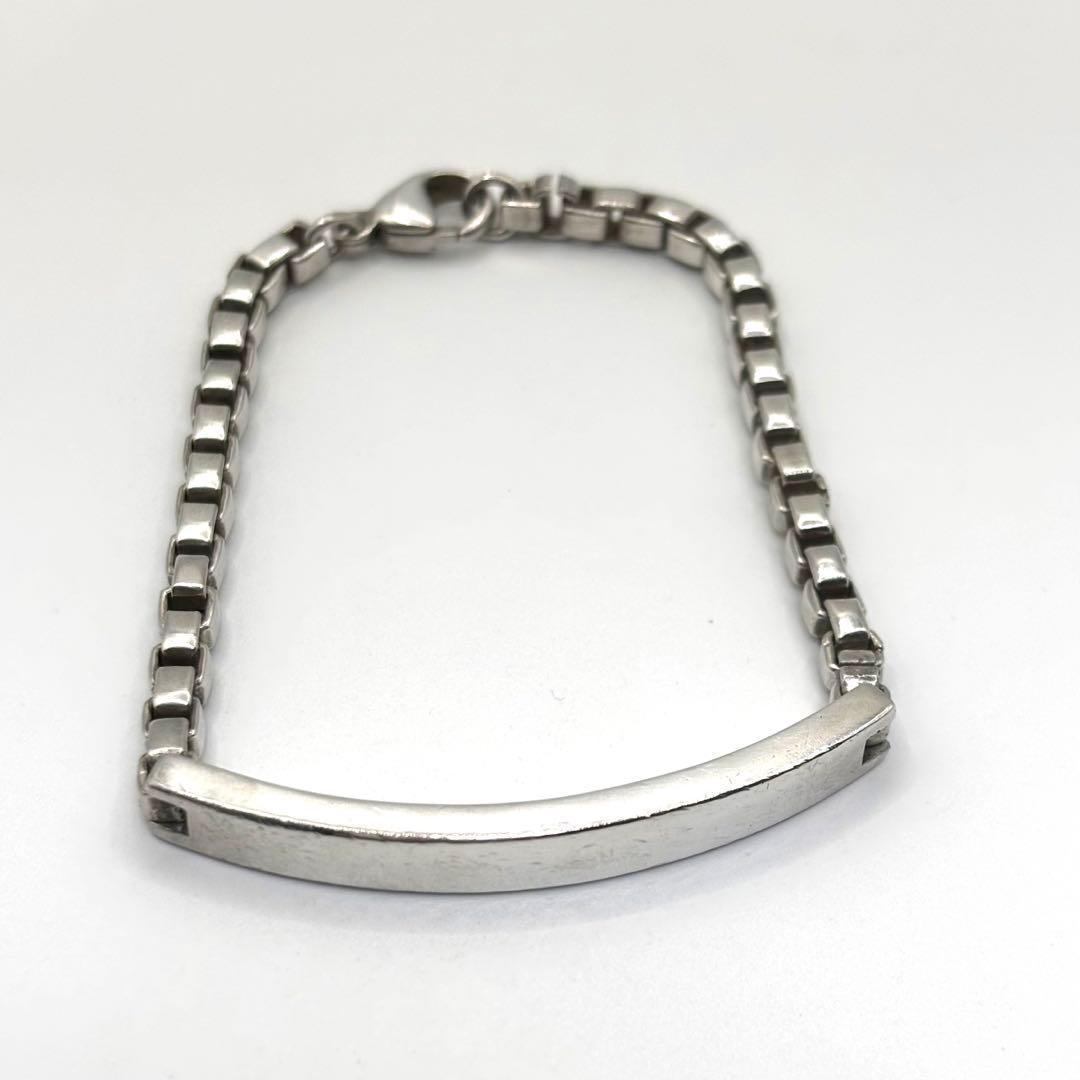 TIFFANY&CO.【希少】ベネチアンIDブレスレット 人気　付属品付き