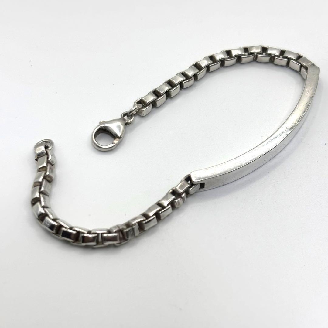 TIFFANY&CO.【希少】ベネチアンIDブレスレット 人気　付属品付き