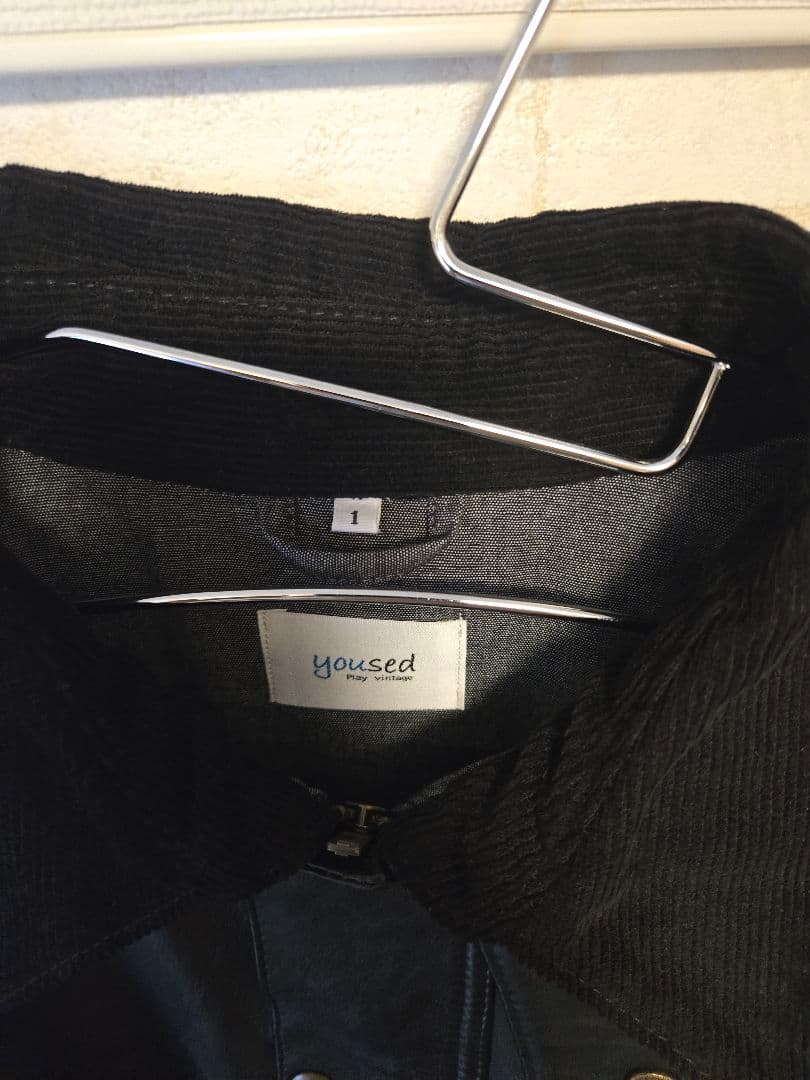 【Yoused】Leather Ds Jacket サイズ1