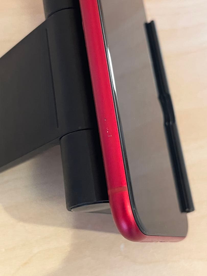 美品 おまけ付 81% iPhone XR 64GB SIMフリー レッド