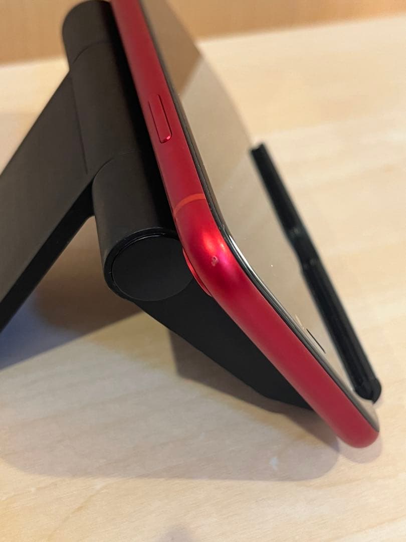 美品 おまけ付 81% iPhone XR 64GB SIMフリー レッド