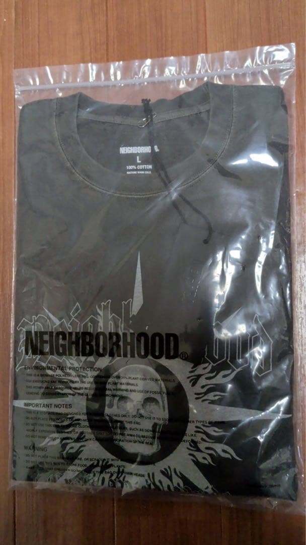 NEIGHBORHOOD ネイバーフッド ロンT ブラック Lサイズ