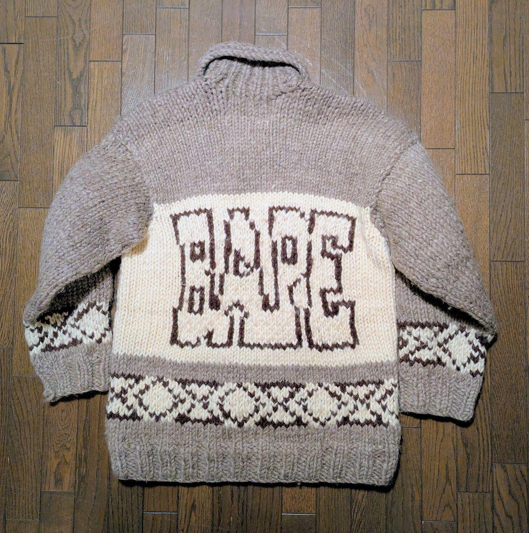 A BATHING APE ジップアップカーディガン