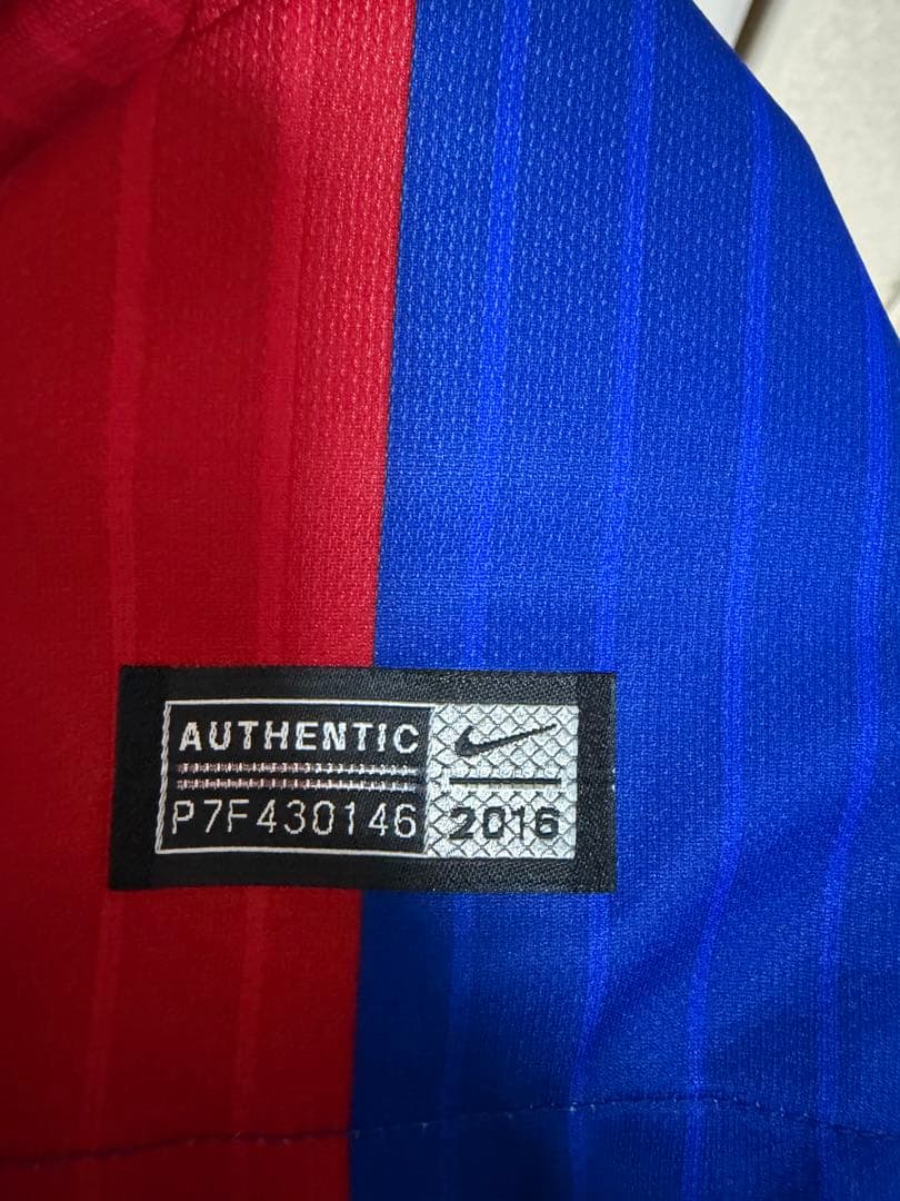 正規品【新品/タグ付き】16/17 FCバルセロナ  背番号10メッシ