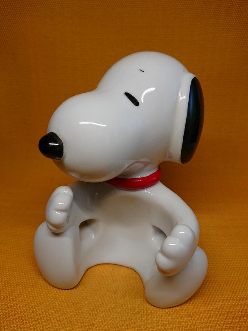 スヌーピー 　陶器　人形　オブジェ　置物　インテリア　工芸品　美術品　A3230